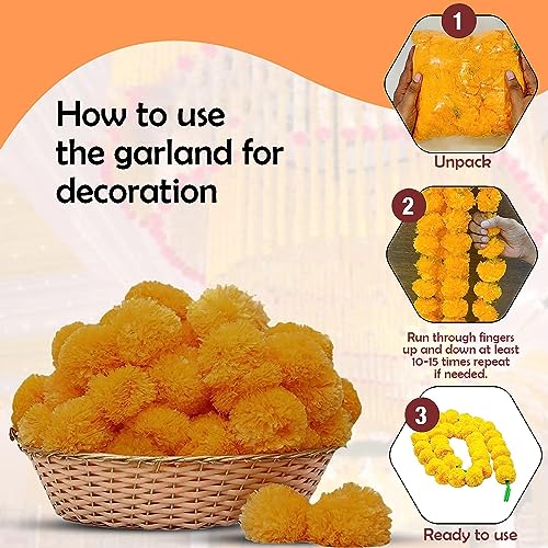 Party Propz Haldi Decoration Items For Marriage - Pack Of 13 Pcs Backdrop Cloth For Decoration | Diwali Decoration Items For Home Decor | Navratri Decoration Items For Home | Haldi Ceremony Decoration