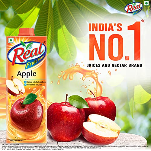 DABUR Real Fruit Power Apple - 1L