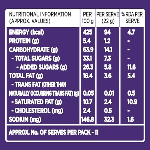 Sunfeast Dark Fantasy Yumfills, 242g/253g, Rich Chocolate Pie Cake