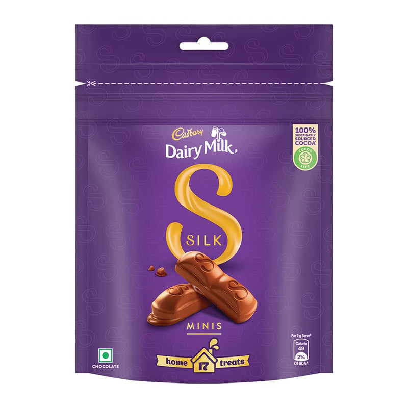 Cadbury Dairy Milk Silk Chocolate Home Treats, 153 g