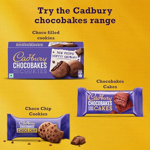 Cadbury Chocobakes ChocFilled Cookies, 300 g