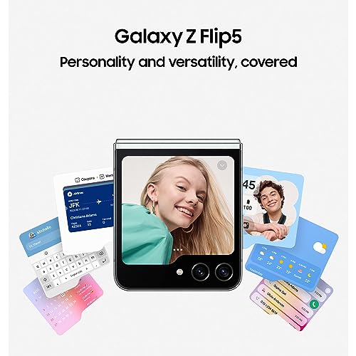 Samsung Galaxy Z Flip5 5G (Lavender, 8GB RAM, 256GB Storage)