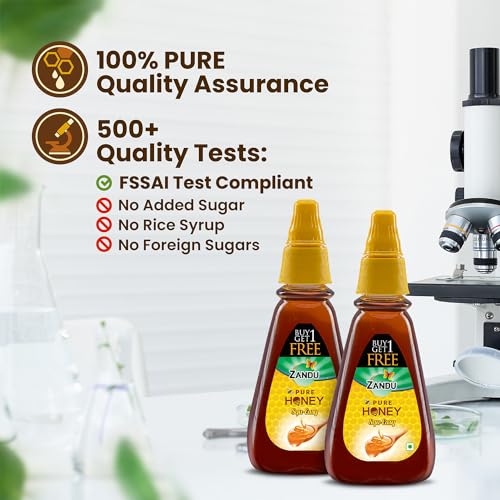 Zandu Pure Honey Squ-Easy (Buy 1 Get 1 Free)