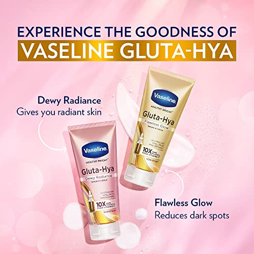 Vaseline Gluta-Hya Dewy Radiance, 200ml, Serum-In-Lotion, Boosted With GlutaGlow, for Visibly Brighter Skin from 1st Use