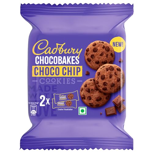 Cadbury Chocobakes ChocoChip Cookies 167 g