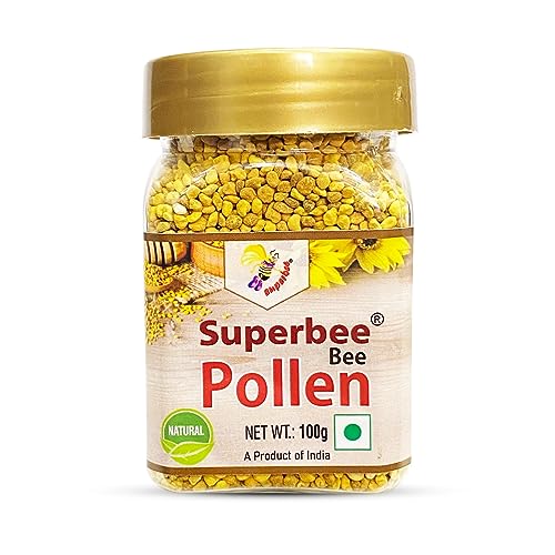 Super bee Pollen Granules,100 Grams, ( Pack of 1 )