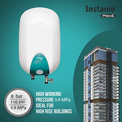 Havells Instanio Prime 15 Litre Storage Water Heater (White Blue)