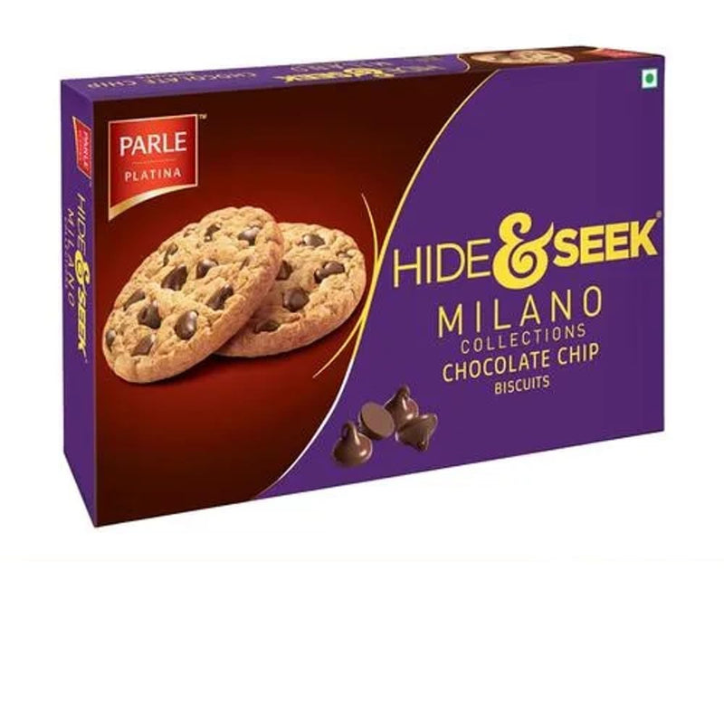 Parle Hide & Seek Milano Chocolate Chip Biscuits, 150g