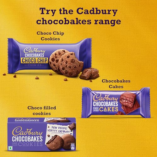 Cadbury Chocobakes ChocoChip Cookies 167 g