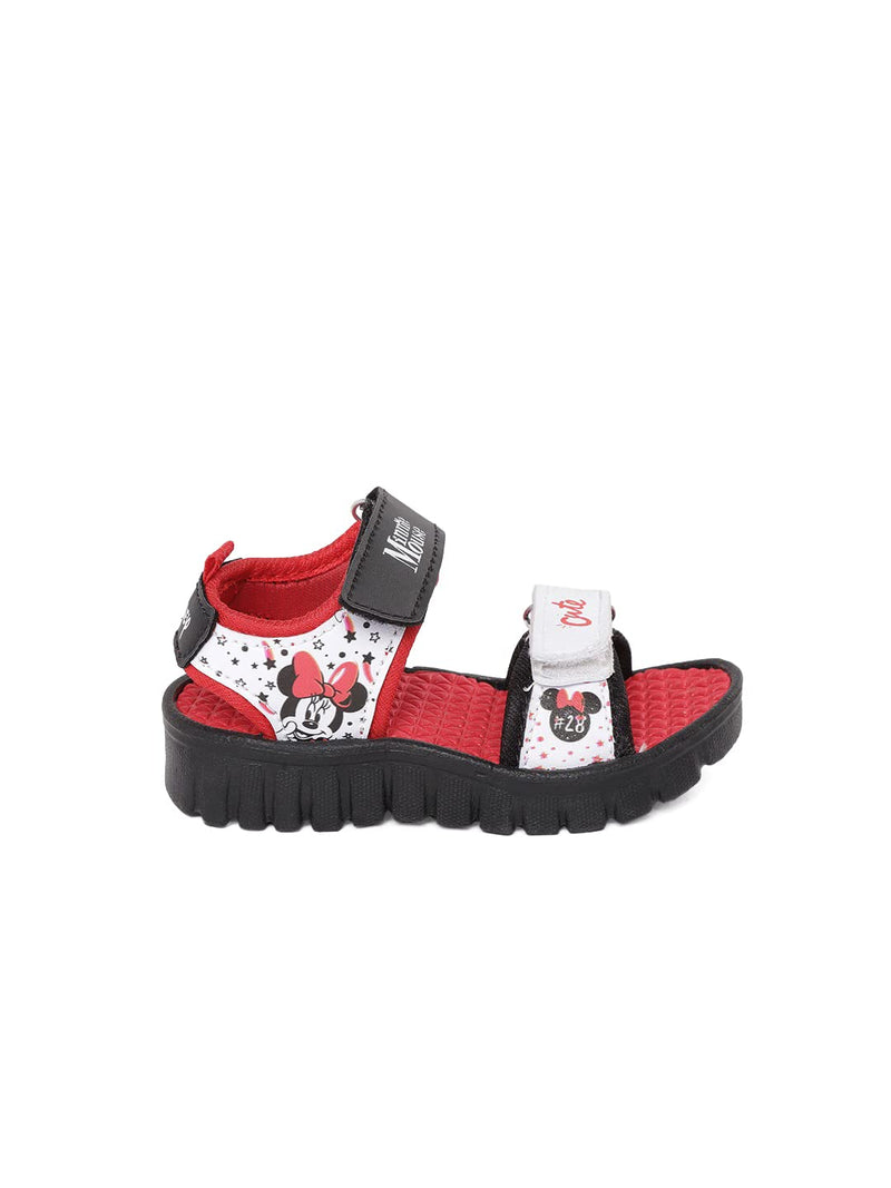 Minnie by toothless Disney Kids Girls Red Sports Sandals