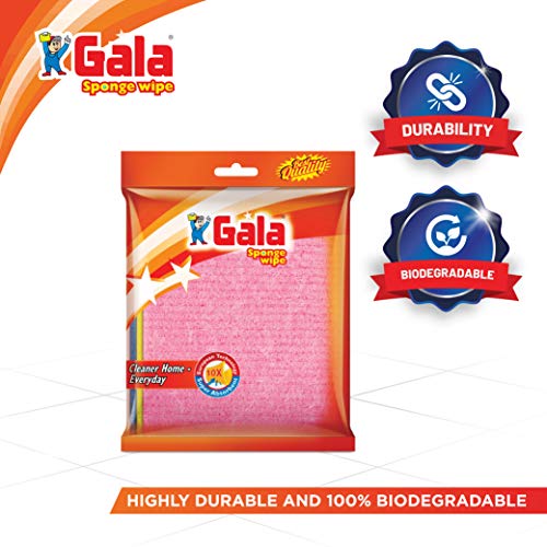 Gala Sponge Wipe for Kitchen 5 Pcs Pack (Multipurpose)