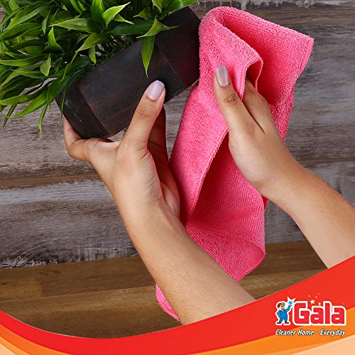 Gala Microfiber Cleaning Cloth/ Towels Set Of 4 Kitchen Wipes, Microfiber  Cloth For Car, Bike Cleaning And Home Cleaning, Glass Cleaning Cloth,  (Multicolor) - Velan Store