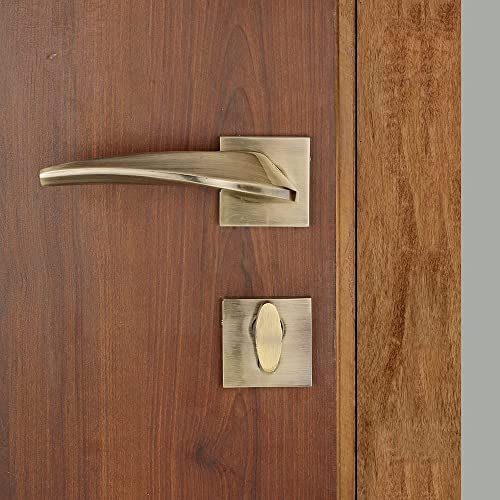 LAPO Exclusive Door Lock for Main Door Lock for Bedroom, Mortise Door Lock Set, Door Lock Handles Set with 3 Brass Key for Home, Office, Hotel (Antique Finish) Ro-139