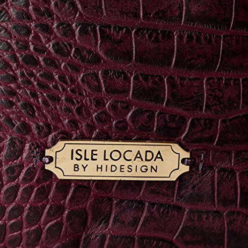 Isle Locada by Hidesign Women's Shoulder bag (Aubergine)