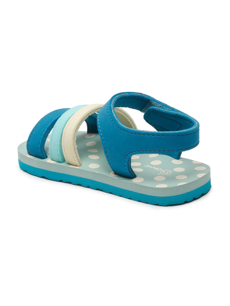 ONYC Premium Butterscotch Kids Sandals for Girls (Teal Blue) (5-6 Years)