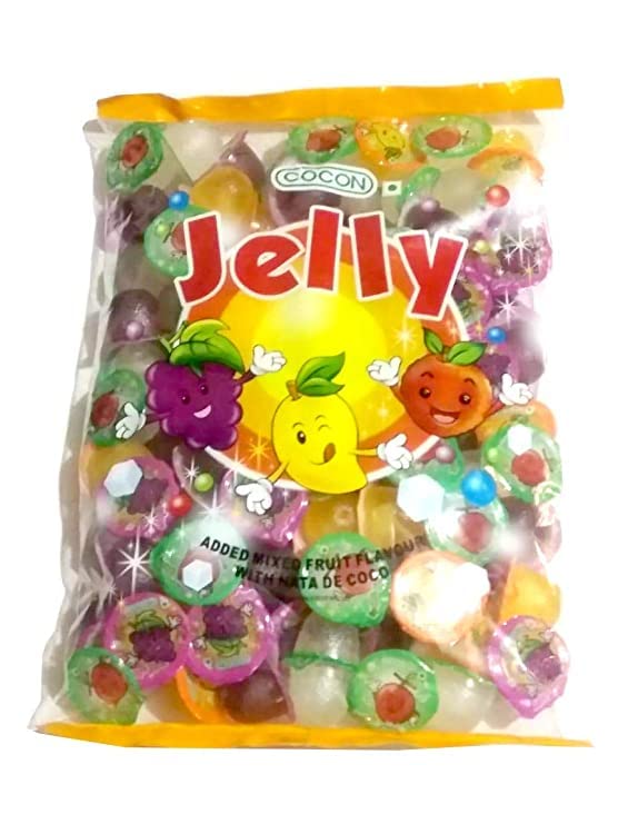 Cocon Jelly Added Mixed Fruit Flavour with NATA De Coco 1500gm