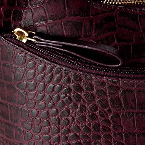 Isle Locada by Hidesign Women's Shoulder bag (Aubergine)