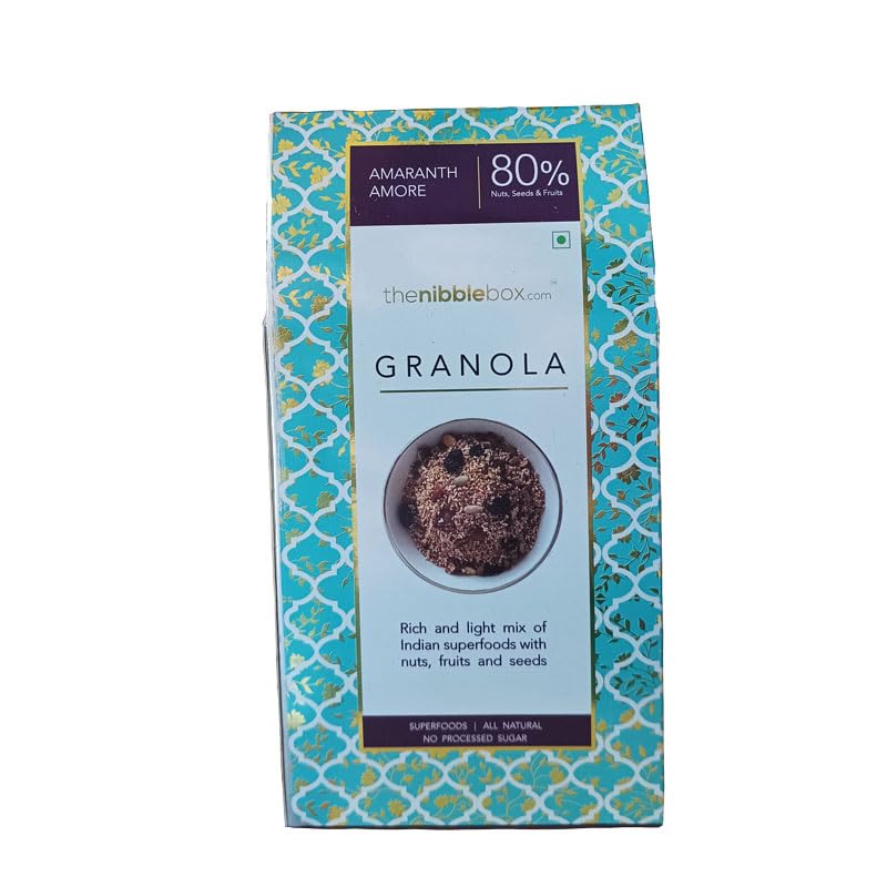 TheNibbleBox Amaranth Amore Breakfast Granola Box, 150g