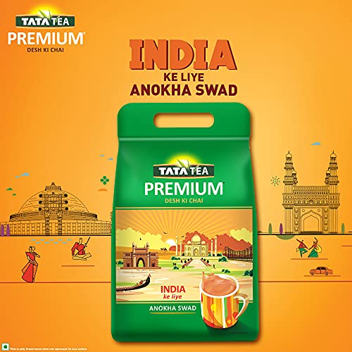 Tata Tea Premium | Desh Ki Chai | Unique Blend Crafted For Chai Lovers Across India | Black Tea | 1.5kg