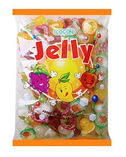 Cocon Jelly Added Mixed Fruit Flavour with NATA De Coco 1500gm