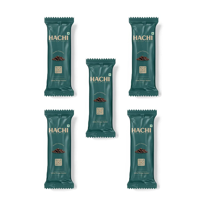 Hachi With Love Premium Mocha Hazelnut Granola Pouch (Pack Of 5)