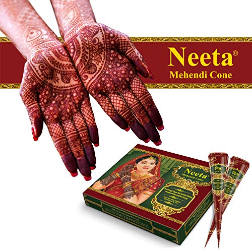 Mehandi Cone 12 Piece Mehendi Cone For Hand Designing