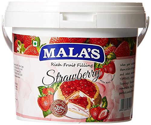 Mala's, Strawberry Fillings 1kg, 1000 gram