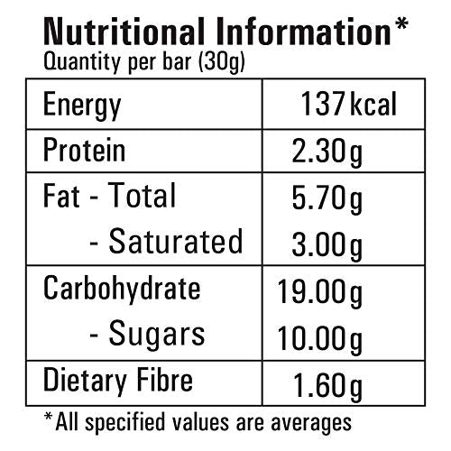 Unibic Snack Bar Fruit and Nut Choco Pack of 12, 360g