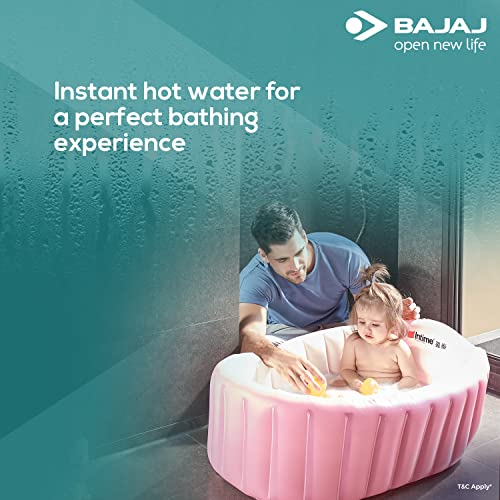 Bajaj Splendora 3 Litre 3KW IWH Instant Water Heater (Geyser), White