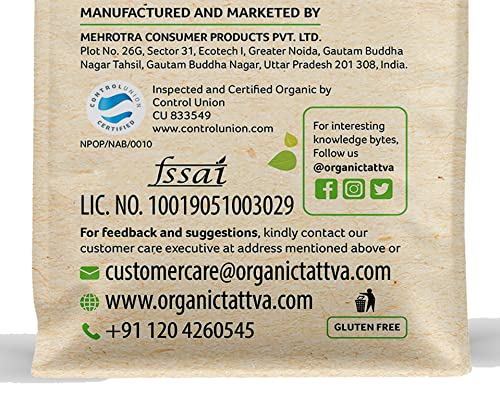 Organic Tattva Toor Dal, 1kg