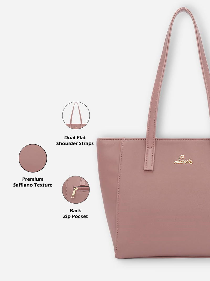 Lavie Women's Betula Tote Bag D Pink Ladies Purse Handbag