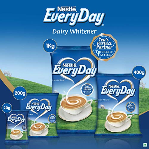 Nestle Everyday Dairy Whitener, Milk Powder for Tea, 1Kg Pouch