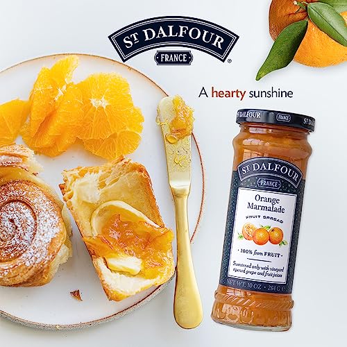 St.Dalfour Spreads - Thick Cut Orange, 284g Jar