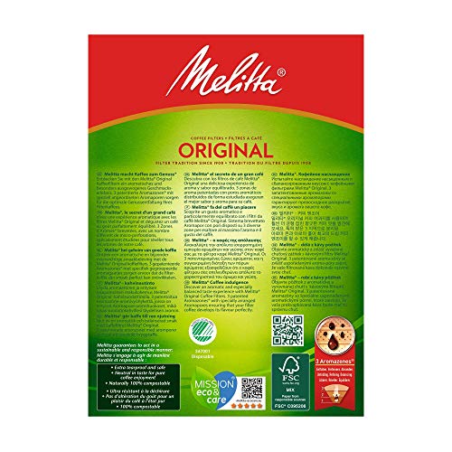 Melitta Two Cup Coffee Filter Paper: Pack of 80