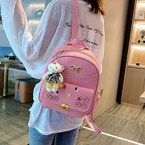 ShopyVid Girls 3 Pcs Mini Backpack Sling & Pouch Set for Women’s/Rakhi gifts for Sister/Rakshabandhan gift for sister