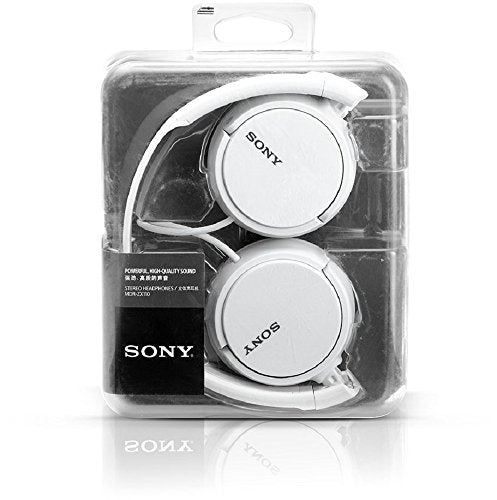 Sony MDR-ZX110A Wired On Ear Headphone without Mic (White)