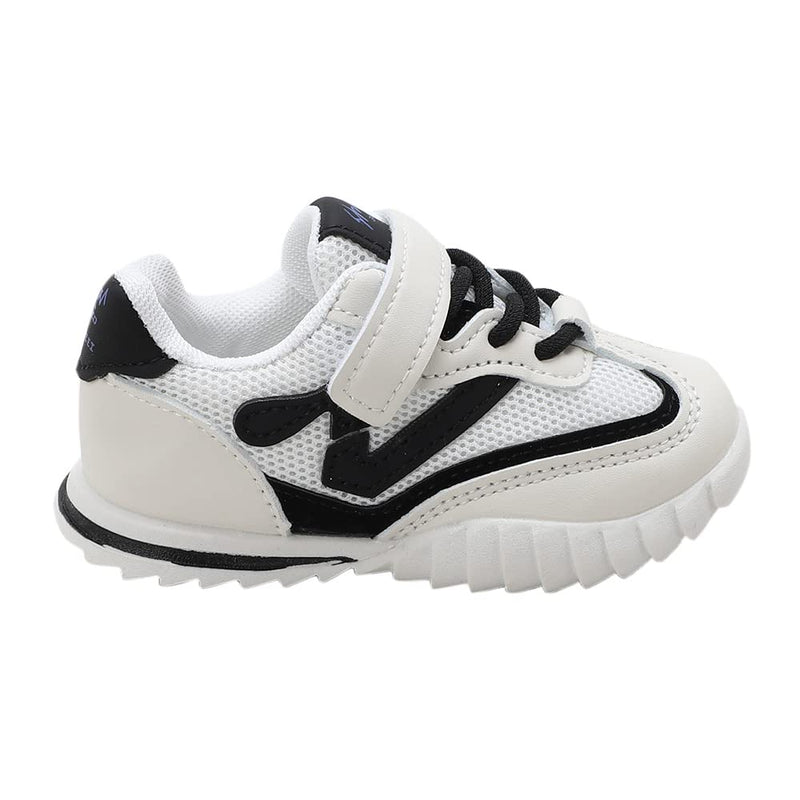 Hopscotch Girls Mesh Solid Athletic Shoes in Black Color, UK:10.5 (HIL-4360231)