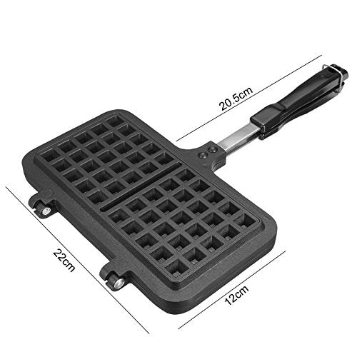 Double Square French Egg Waffle Maker/Metal Waffle Mould/Waffle Pan Cake Mold