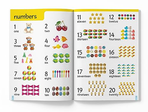 My First 1000 Words : Early Learning Picture Book to learn Alphabet, Numbers, Shapes and Colours, Tr