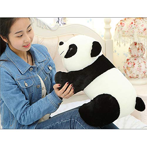 Tickles Black,White Panda Stuffed Soft Plush Toy Love Girl (Size: 40 cm)