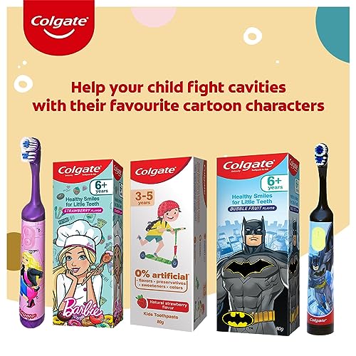 Colgate Batman Anticavity Toothpaste For Kids - 80g (Bubble Fruit Flavour)