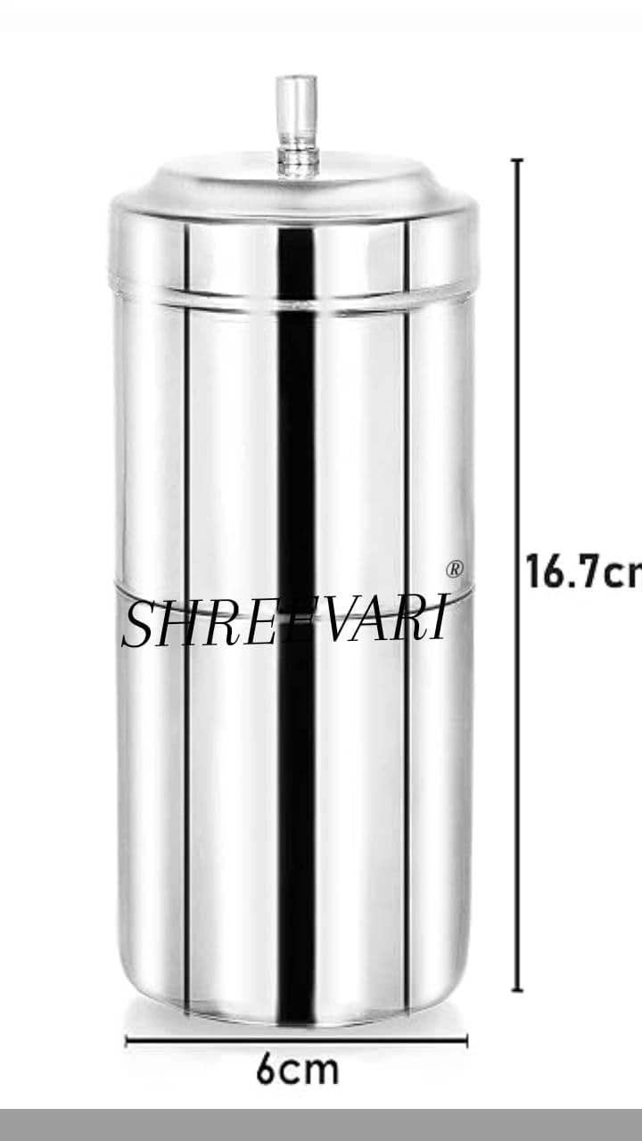 Shreevari, Stainless Filter Coffee Maker (Coffee Filter 100ml)