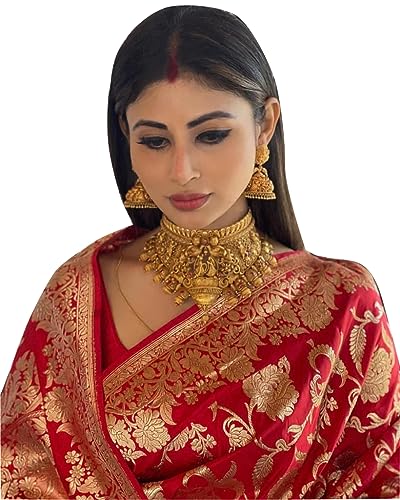 Avantika Fashion Women's Kanjivaram Soft Pure Silk Banarasi Sarees With Blouse Piece