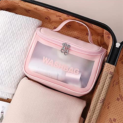 FLYNGO Medium-sized 16 Cms Cosmetic Pouch(M_Pink)