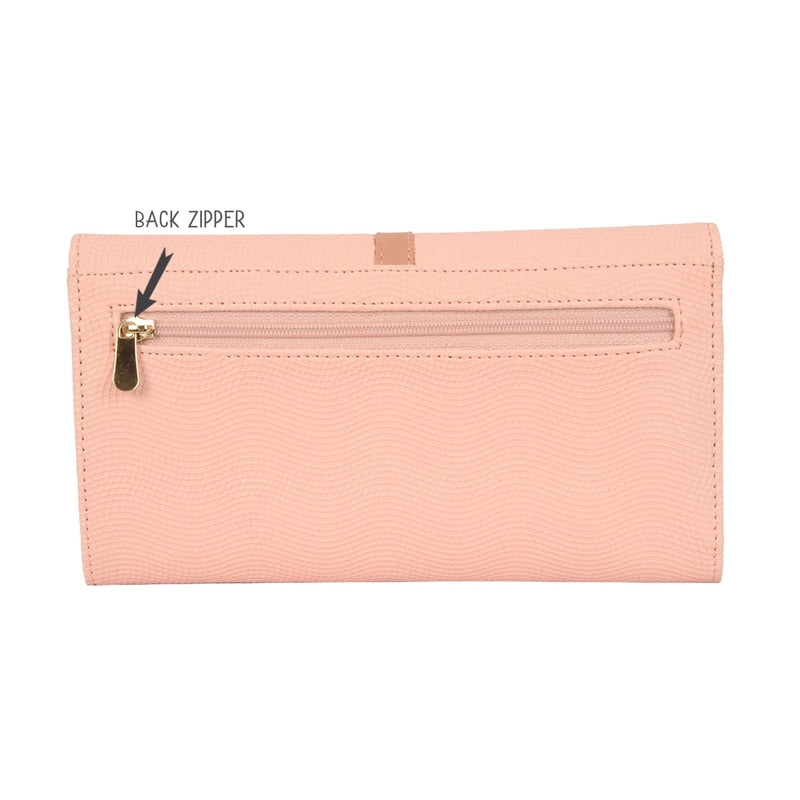 Baggit Women's Harmonium Wallet - Large (Pink)