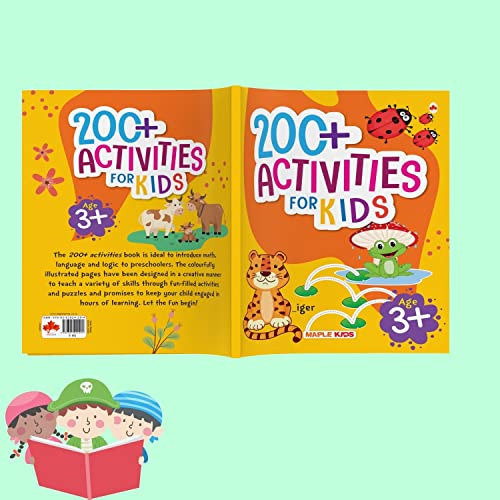 Brain Activity Book for Kids - 200+ Activities for Age 3+