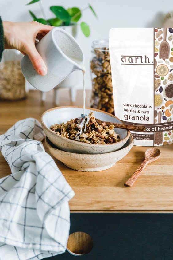 Tarth Chunks of Heaven Granola - Dark chocolate, berries and nuts - 250g | Home-made,Hand-made| |