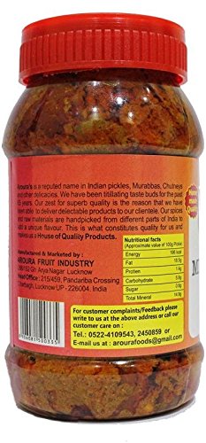 Aroura Achar Since 1944 Lucknow'S Aroura Achar Since 1944 Mixed Pickle 400G For Home Use Home Made With Love No Artificial Colors