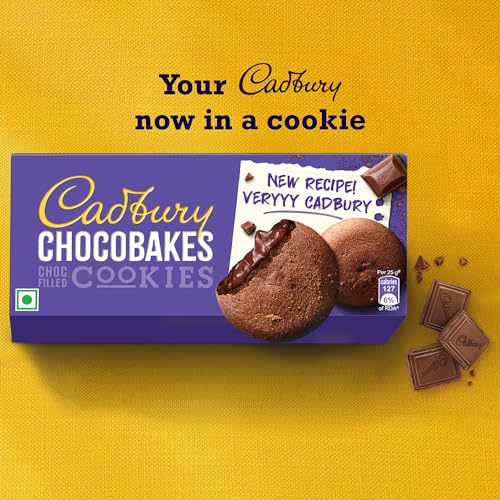 Cadbury Chocobakes ChocFilled Cookies, 300 g