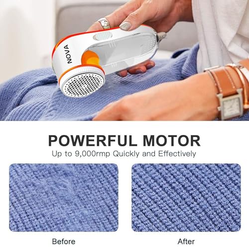 Nova Lint Remover for Clothes - Fabric Shaver Tint and Dust Remover | 1 Year Warranty |